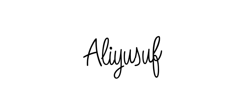 Make a beautiful signature design for name Aliyusuf. Use this online signature maker to create a handwritten signature for free. Aliyusuf signature style 5 images and pictures png