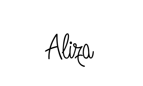 How to make Aliza signature? Angelique-Rose-font-FFP is a professional autograph style. Create handwritten signature for Aliza name. Aliza signature style 5 images and pictures png