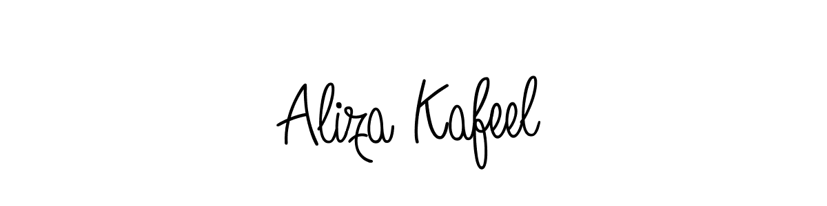 How to make Aliza Kafeel signature? Angelique-Rose-font-FFP is a professional autograph style. Create handwritten signature for Aliza Kafeel name. Aliza Kafeel signature style 5 images and pictures png