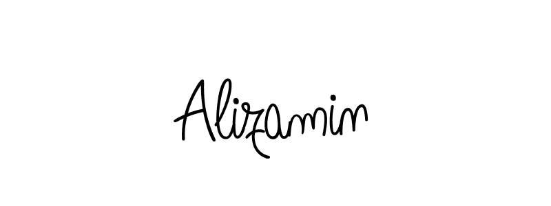 How to make Alizamin name signature. Use Angelique-Rose-font-FFP style for creating short signs online. This is the latest handwritten sign. Alizamin signature style 5 images and pictures png