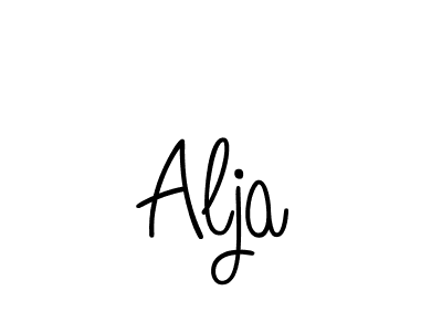 See photos of Alja official signature by Spectra . Check more albums & portfolios. Read reviews & check more about Angelique-Rose-font-FFP font. Alja signature style 5 images and pictures png