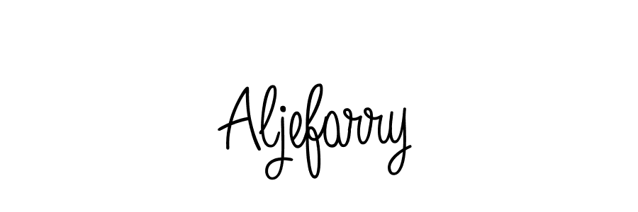 Best and Professional Signature Style for Aljefarry. Angelique-Rose-font-FFP Best Signature Style Collection. Aljefarry signature style 5 images and pictures png