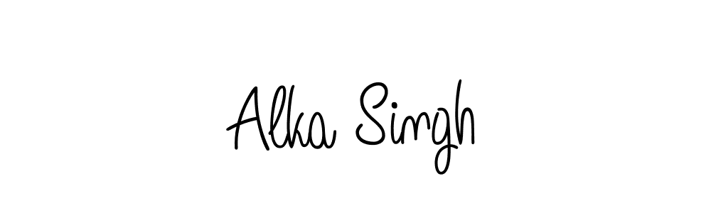 Make a beautiful signature design for name Alka Singh. Use this online signature maker to create a handwritten signature for free. Alka Singh signature style 5 images and pictures png