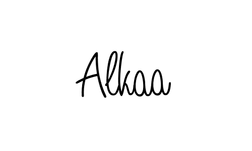 Alkaa stylish signature style. Best Handwritten Sign (Angelique-Rose-font-FFP) for my name. Handwritten Signature Collection Ideas for my name Alkaa. Alkaa signature style 5 images and pictures png