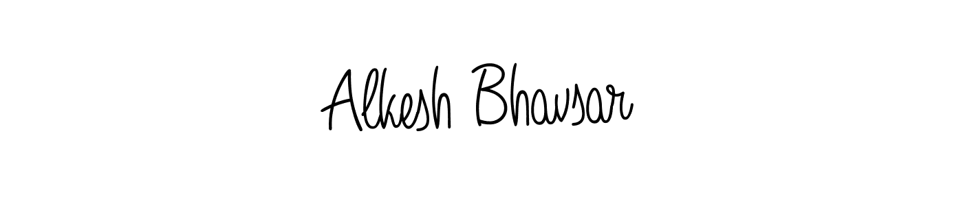 Make a beautiful signature design for name Alkesh Bhavsar. Use this online signature maker to create a handwritten signature for free. Alkesh Bhavsar signature style 5 images and pictures png