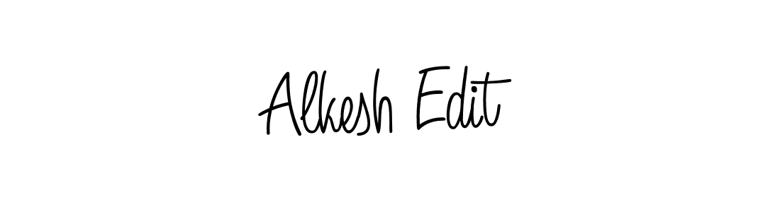 Once you've used our free online signature maker to create your best signature Angelique-Rose-font-FFP style, it's time to enjoy all of the benefits that Alkesh Edit name signing documents. Alkesh Edit signature style 5 images and pictures png