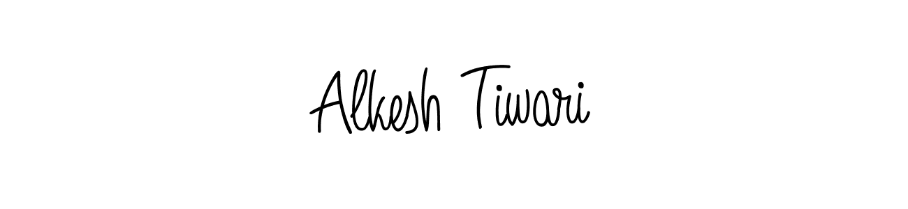 if you are searching for the best signature style for your name Alkesh Tiwari. so please give up your signature search. here we have designed multiple signature styles  using Angelique-Rose-font-FFP. Alkesh Tiwari signature style 5 images and pictures png