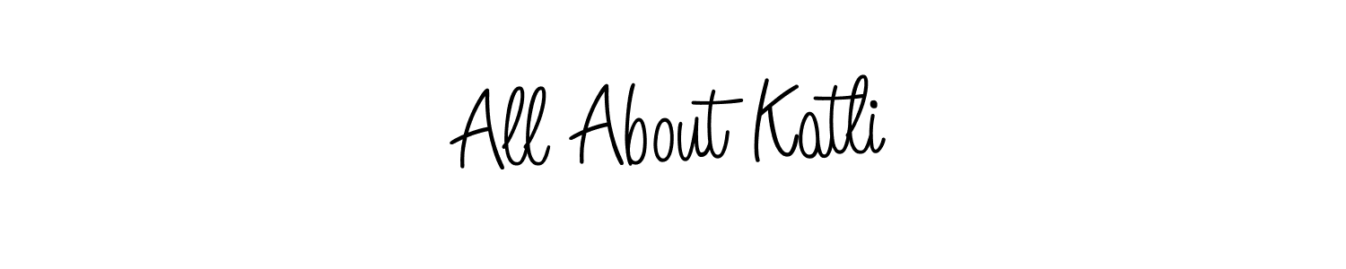 How to make All About Katli signature? Angelique-Rose-font-FFP is a professional autograph style. Create handwritten signature for All About Katli name. All About Katli signature style 5 images and pictures png