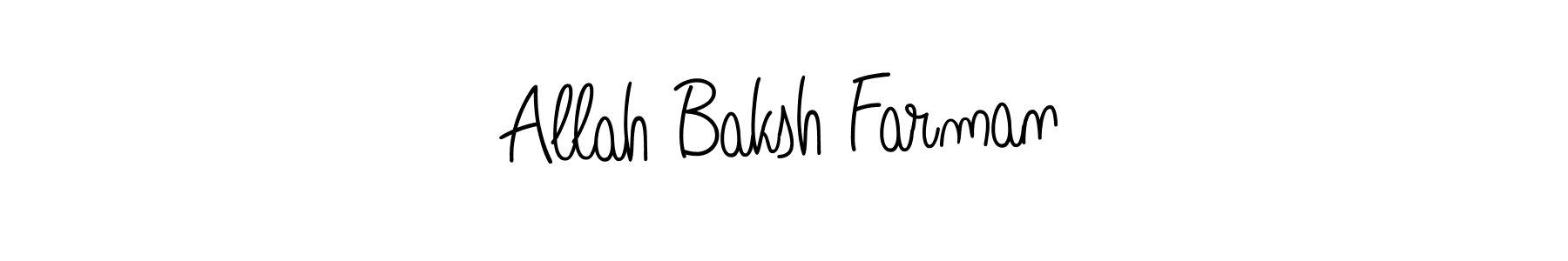 Check out images of Autograph of Allah Baksh Farman name. Actor Allah Baksh Farman Signature Style. Angelique-Rose-font-FFP is a professional sign style online. Allah Baksh Farman signature style 5 images and pictures png