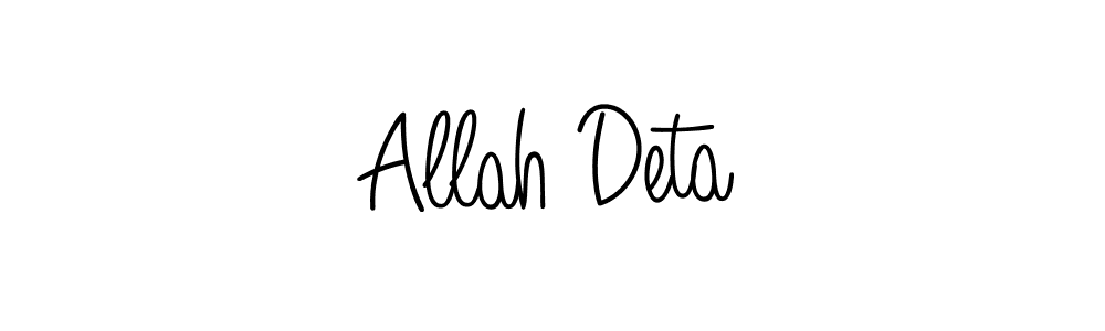 Here are the top 10 professional signature styles for the name Allah Deta. These are the best autograph styles you can use for your name. Allah Deta signature style 5 images and pictures png