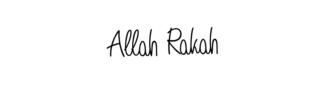 Allah Rakah stylish signature style. Best Handwritten Sign (Angelique-Rose-font-FFP) for my name. Handwritten Signature Collection Ideas for my name Allah Rakah. Allah Rakah signature style 5 images and pictures png