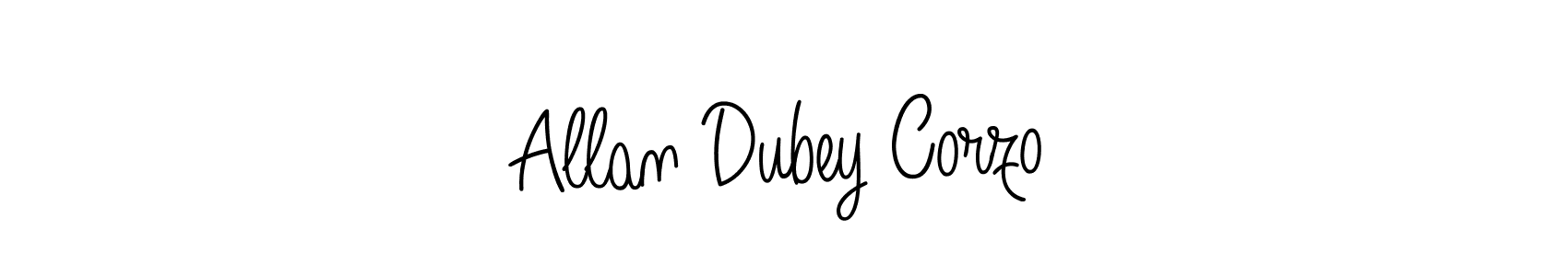 Here are the top 10 professional signature styles for the name Allan Dubey Corzo. These are the best autograph styles you can use for your name. Allan Dubey Corzo signature style 5 images and pictures png