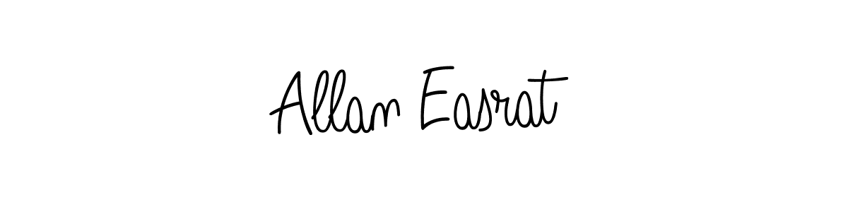 Also we have Allan Easrat name is the best signature style. Create professional handwritten signature collection using Angelique-Rose-font-FFP autograph style. Allan Easrat signature style 5 images and pictures png