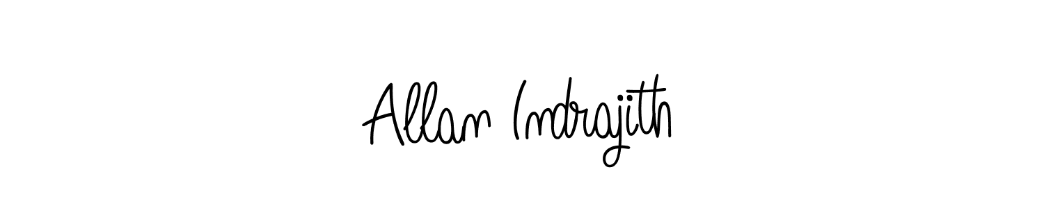 if you are searching for the best signature style for your name Allan Indrajith. so please give up your signature search. here we have designed multiple signature styles  using Angelique-Rose-font-FFP. Allan Indrajith signature style 5 images and pictures png