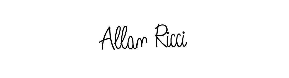 Make a beautiful signature design for name Allan Ricci. With this signature (Angelique-Rose-font-FFP) style, you can create a handwritten signature for free. Allan Ricci signature style 5 images and pictures png