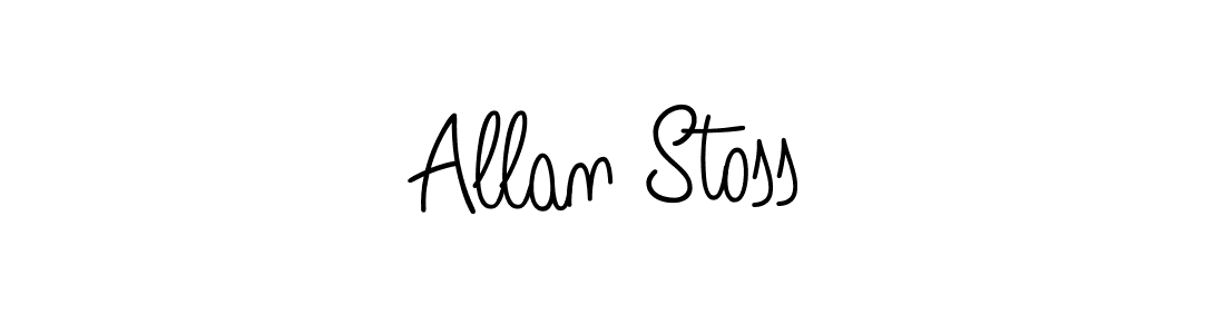 Once you've used our free online signature maker to create your best signature Angelique-Rose-font-FFP style, it's time to enjoy all of the benefits that Allan Stoss name signing documents. Allan Stoss signature style 5 images and pictures png