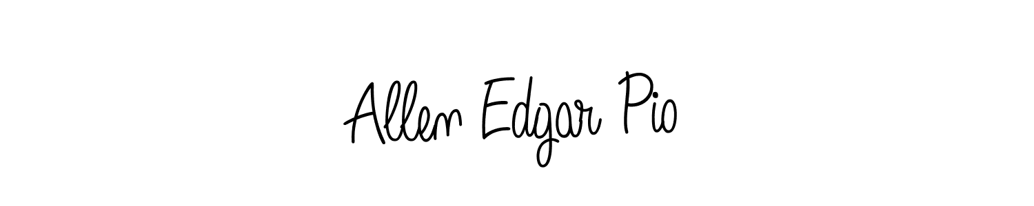 Create a beautiful signature design for name Allen Edgar Pio. With this signature (Angelique-Rose-font-FFP) fonts, you can make a handwritten signature for free. Allen Edgar Pio signature style 5 images and pictures png