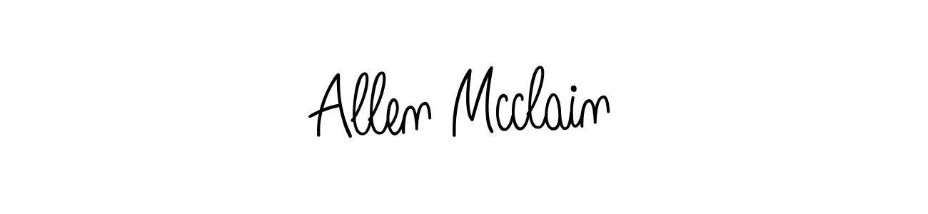 You should practise on your own different ways (Angelique-Rose-font-FFP) to write your name (Allen Mcclain) in signature. don't let someone else do it for you. Allen Mcclain signature style 5 images and pictures png