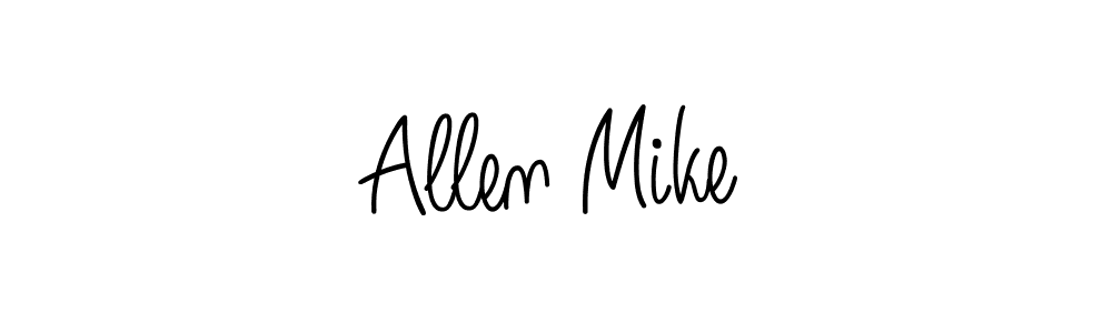 Best and Professional Signature Style for Allen Mike. Angelique-Rose-font-FFP Best Signature Style Collection. Allen Mike signature style 5 images and pictures png