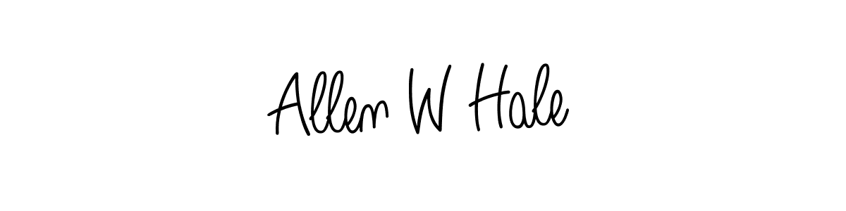 You can use this online signature creator to create a handwritten signature for the name Allen W Hale. This is the best online autograph maker. Allen W Hale signature style 5 images and pictures png