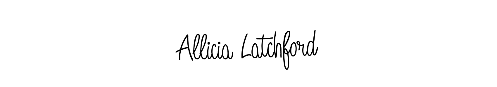 Once you've used our free online signature maker to create your best signature Angelique-Rose-font-FFP style, it's time to enjoy all of the benefits that Allicia Latchford name signing documents. Allicia Latchford signature style 5 images and pictures png