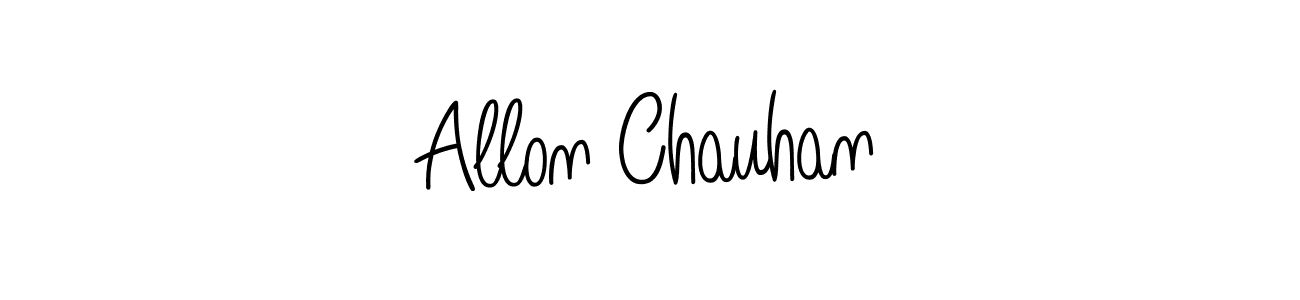 This is the best signature style for the Allon Chauhan name. Also you like these signature font (Angelique-Rose-font-FFP). Mix name signature. Allon Chauhan signature style 5 images and pictures png