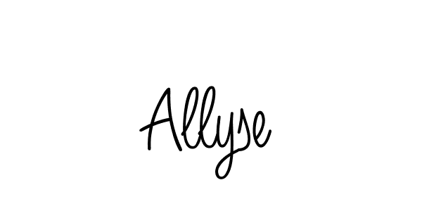 Also we have Allyse name is the best signature style. Create professional handwritten signature collection using Angelique-Rose-font-FFP autograph style. Allyse signature style 5 images and pictures png
