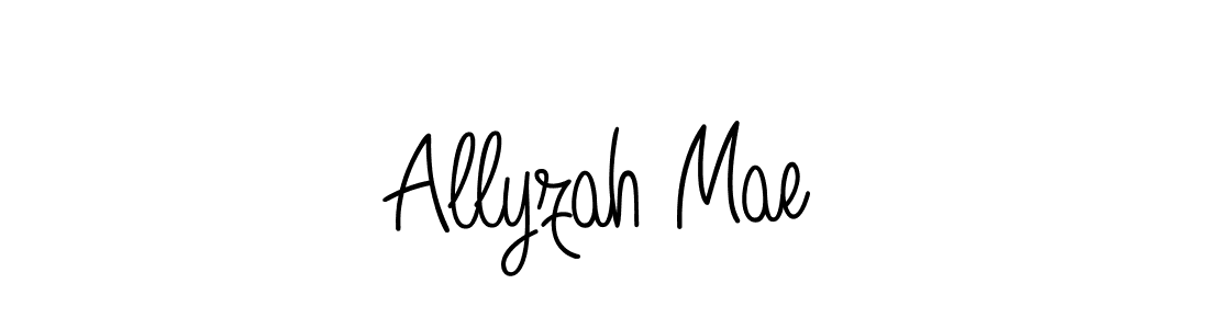 Make a beautiful signature design for name Allyzah Mae. Use this online signature maker to create a handwritten signature for free. Allyzah Mae signature style 5 images and pictures png