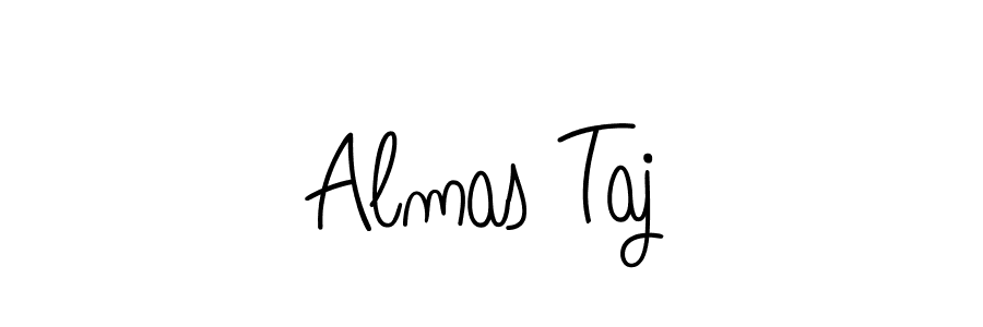 Also we have Almas Taj name is the best signature style. Create professional handwritten signature collection using Angelique-Rose-font-FFP autograph style. Almas Taj signature style 5 images and pictures png