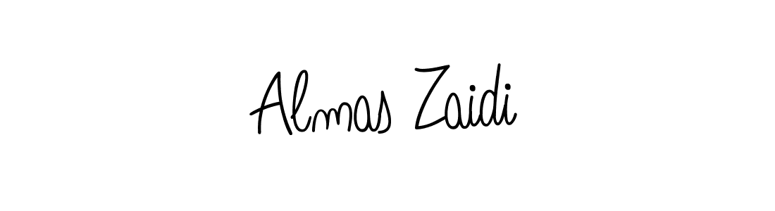 Make a beautiful signature design for name Almas Zaidi. Use this online signature maker to create a handwritten signature for free. Almas Zaidi signature style 5 images and pictures png