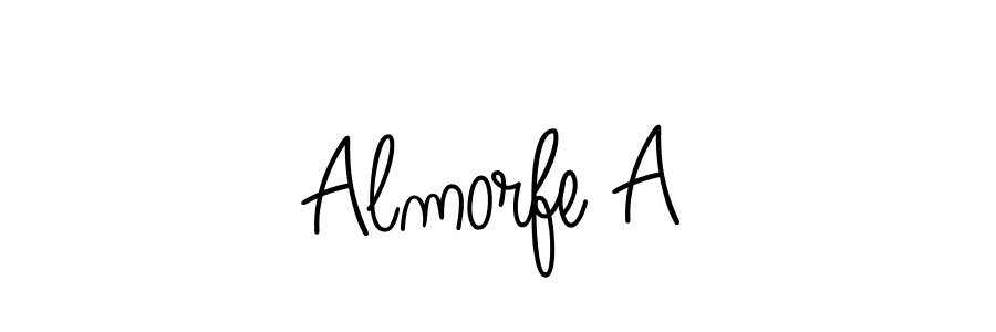 Also we have Almorfe A name is the best signature style. Create professional handwritten signature collection using Angelique-Rose-font-FFP autograph style. Almorfe A signature style 5 images and pictures png