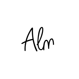 How to Draw Aln signature style? Angelique-Rose-font-FFP is a latest design signature styles for name Aln. Aln signature style 5 images and pictures png
