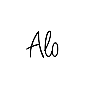 Create a beautiful signature design for name Alo. With this signature (Angelique-Rose-font-FFP) fonts, you can make a handwritten signature for free. Alo signature style 5 images and pictures png