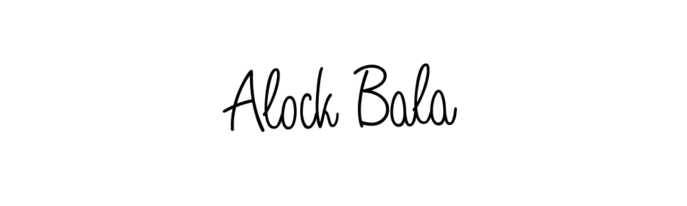 You can use this online signature creator to create a handwritten signature for the name Alock Bala. This is the best online autograph maker. Alock Bala signature style 5 images and pictures png