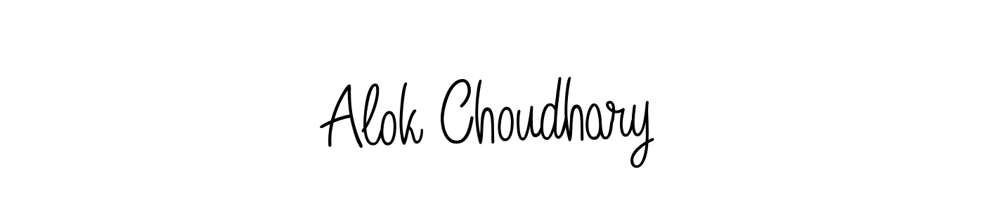 This is the best signature style for the Alok Choudhary name. Also you like these signature font (Angelique-Rose-font-FFP). Mix name signature. Alok Choudhary signature style 5 images and pictures png