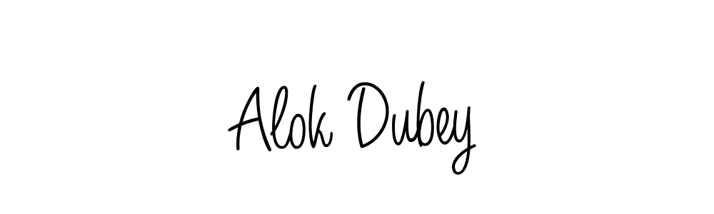 How to Draw Alok Dubey signature style? Angelique-Rose-font-FFP is a latest design signature styles for name Alok Dubey. Alok Dubey signature style 5 images and pictures png