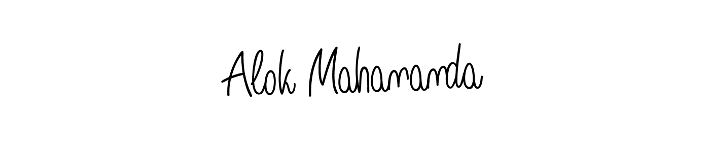 Here are the top 10 professional signature styles for the name Alok Mahananda. These are the best autograph styles you can use for your name. Alok Mahananda signature style 5 images and pictures png