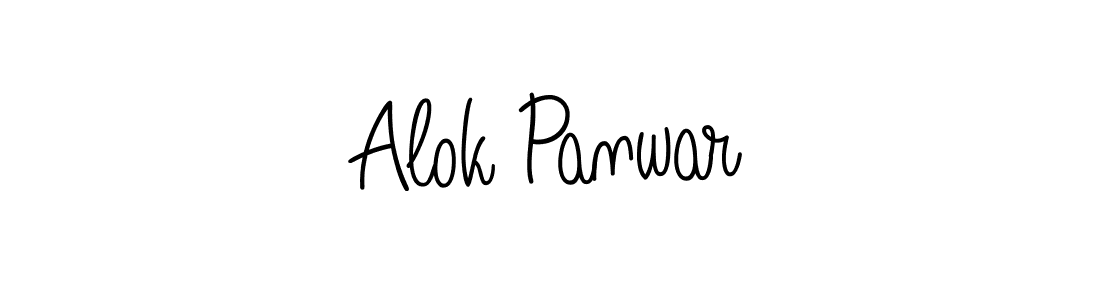 if you are searching for the best signature style for your name Alok Panwar. so please give up your signature search. here we have designed multiple signature styles  using Angelique-Rose-font-FFP. Alok Panwar signature style 5 images and pictures png