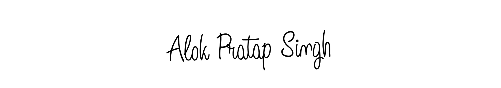 Create a beautiful signature design for name Alok Pratap Singh. With this signature (Angelique-Rose-font-FFP) fonts, you can make a handwritten signature for free. Alok Pratap Singh signature style 5 images and pictures png