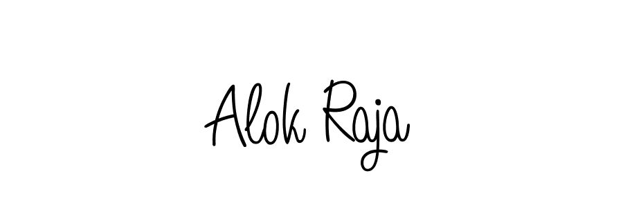 Make a beautiful signature design for name Alok Raja. Use this online signature maker to create a handwritten signature for free. Alok Raja signature style 5 images and pictures png