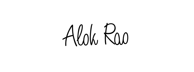 Once you've used our free online signature maker to create your best signature Angelique-Rose-font-FFP style, it's time to enjoy all of the benefits that Alok Rao name signing documents. Alok Rao signature style 5 images and pictures png