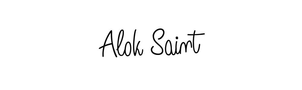Once you've used our free online signature maker to create your best signature Angelique-Rose-font-FFP style, it's time to enjoy all of the benefits that Alok Saint name signing documents. Alok Saint signature style 5 images and pictures png