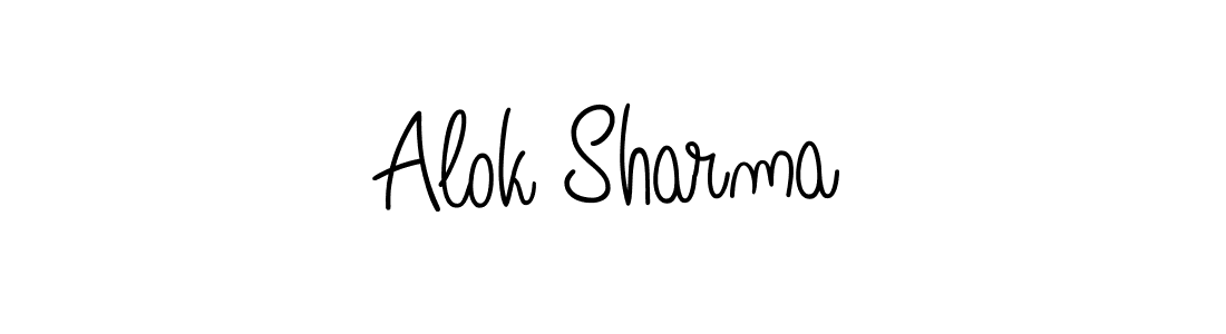 Also we have Alok Sharma name is the best signature style. Create professional handwritten signature collection using Angelique-Rose-font-FFP autograph style. Alok Sharma signature style 5 images and pictures png