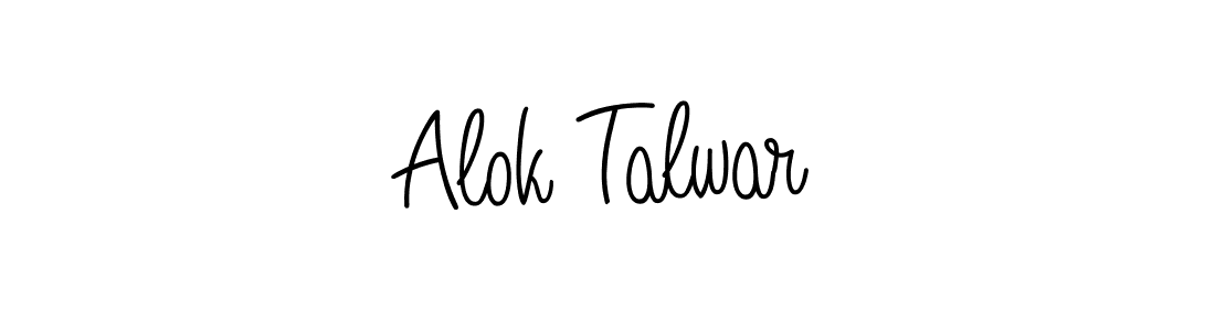 Create a beautiful signature design for name Alok Talwar. With this signature (Angelique-Rose-font-FFP) fonts, you can make a handwritten signature for free. Alok Talwar signature style 5 images and pictures png