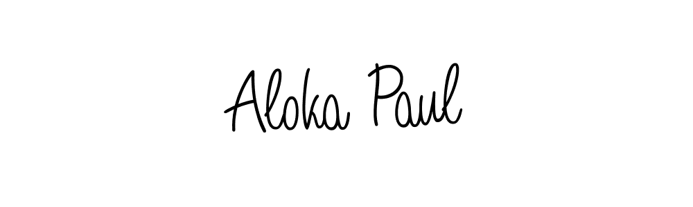 Once you've used our free online signature maker to create your best signature Angelique-Rose-font-FFP style, it's time to enjoy all of the benefits that Aloka Paul name signing documents. Aloka Paul signature style 5 images and pictures png