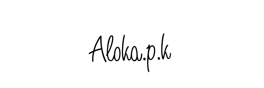 Similarly Angelique-Rose-font-FFP is the best handwritten signature design. Signature creator online .You can use it as an online autograph creator for name Aloka.p.k. Aloka.p.k signature style 5 images and pictures png