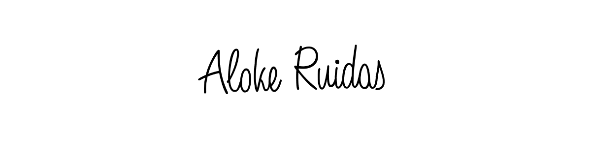 This is the best signature style for the Aloke Ruidas name. Also you like these signature font (Angelique-Rose-font-FFP). Mix name signature. Aloke Ruidas signature style 5 images and pictures png