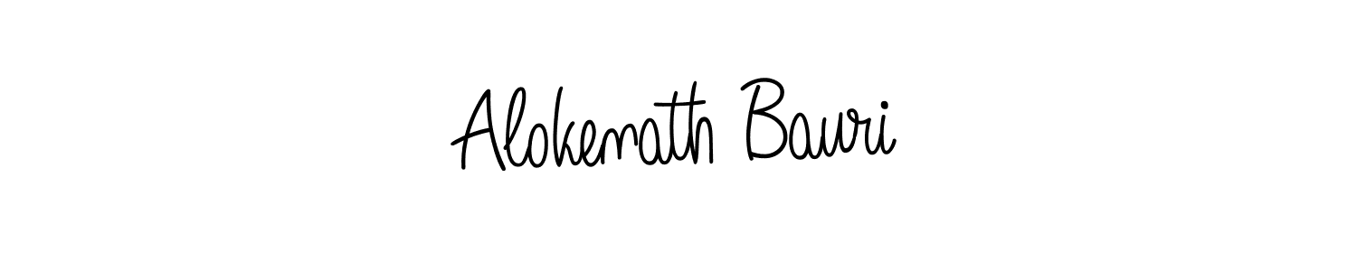 Angelique-Rose-font-FFP is a professional signature style that is perfect for those who want to add a touch of class to their signature. It is also a great choice for those who want to make their signature more unique. Get Alokenath Bauri name to fancy signature for free. Alokenath Bauri signature style 5 images and pictures png