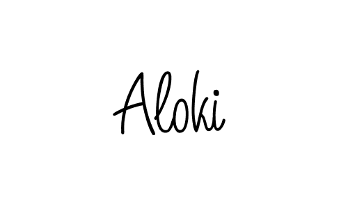 Best and Professional Signature Style for Aloki. Angelique-Rose-font-FFP Best Signature Style Collection. Aloki signature style 5 images and pictures png
