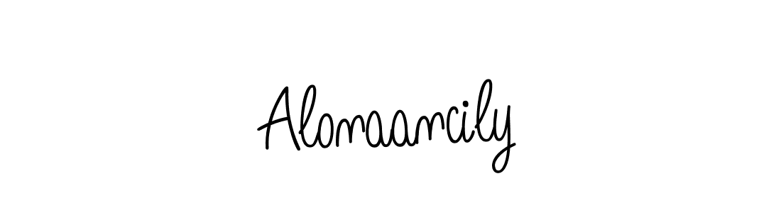 See photos of Alonaancily official signature by Spectra . Check more albums & portfolios. Read reviews & check more about Angelique-Rose-font-FFP font. Alonaancily signature style 5 images and pictures png